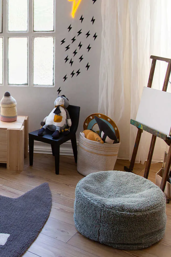 Chill Pouf - Vintage Blue