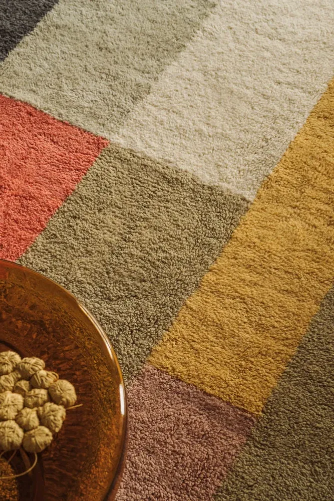 Chroma Palette Area Rug - Multi-Color, Wool
