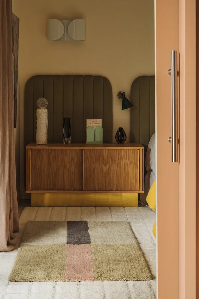 Chroma Wool Rug - Dusty Pink