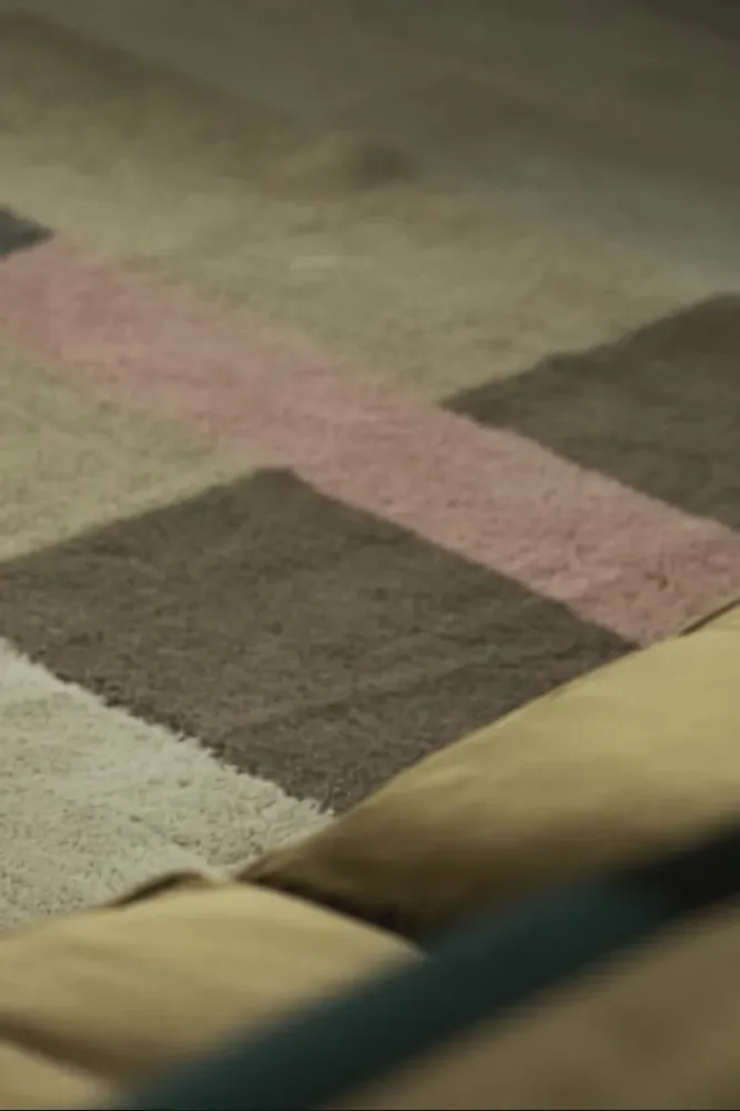 Chroma Wool Rug - Dusty Pink