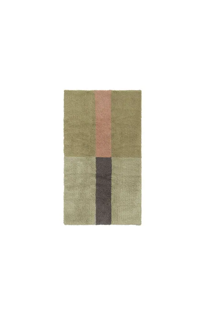 Chroma Wool Rug - Dusty Pink