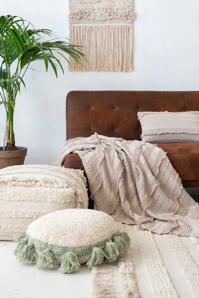 Circle Floor Cushion - Green