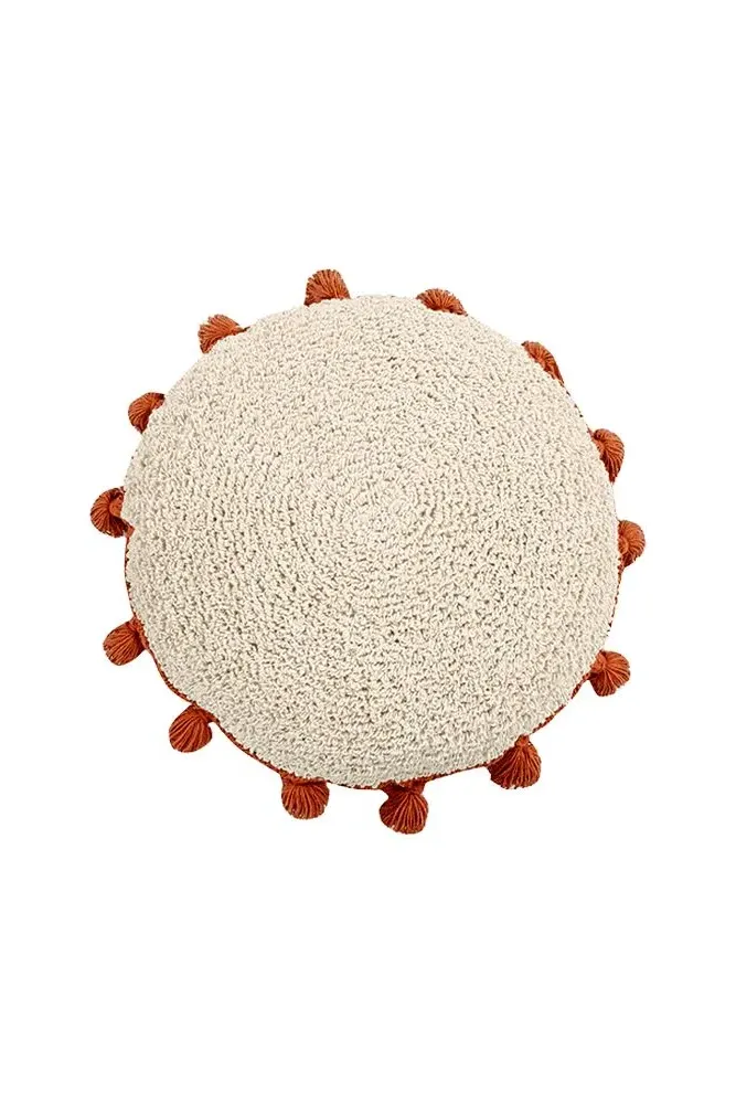 Circle Floor Cushion - Terracotta