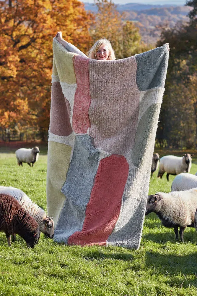 Donna Wilson Abstract Wool Area Rug - Multicolor