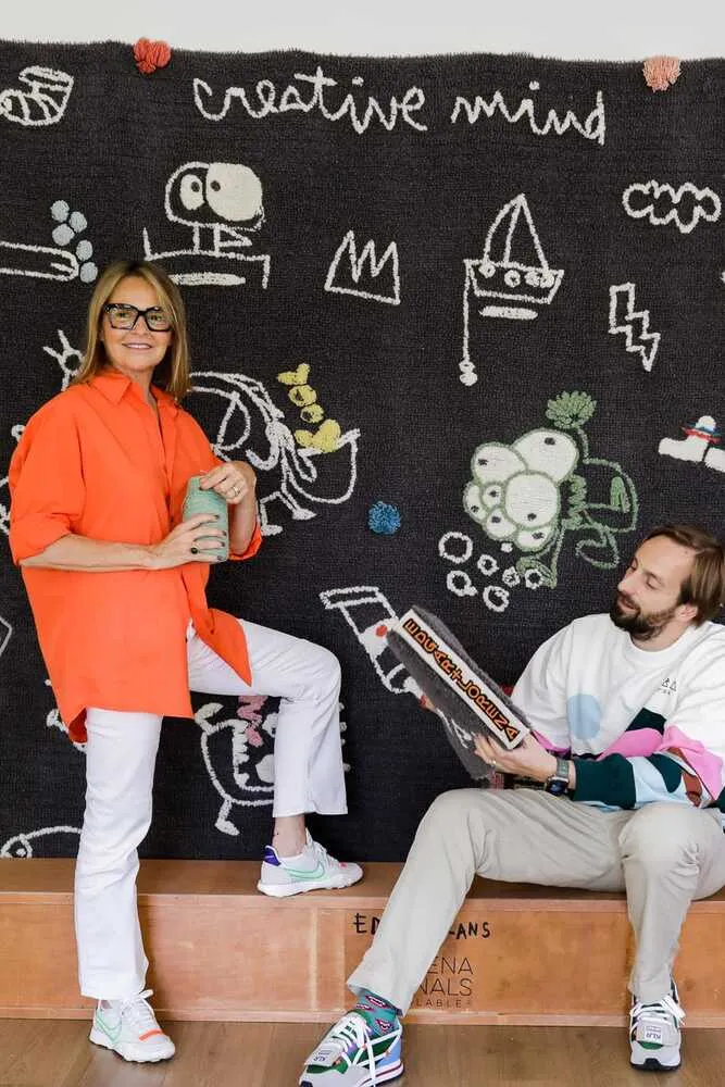 Edgar Plans Artist In You Rug & Book 6'7" x 9'10" - Dark Grey