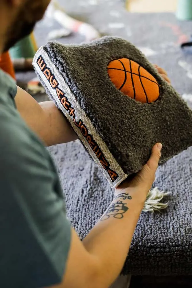 Edgar Plans Artist In You Rug & Book 6'7" x 9'10" - Dark Grey