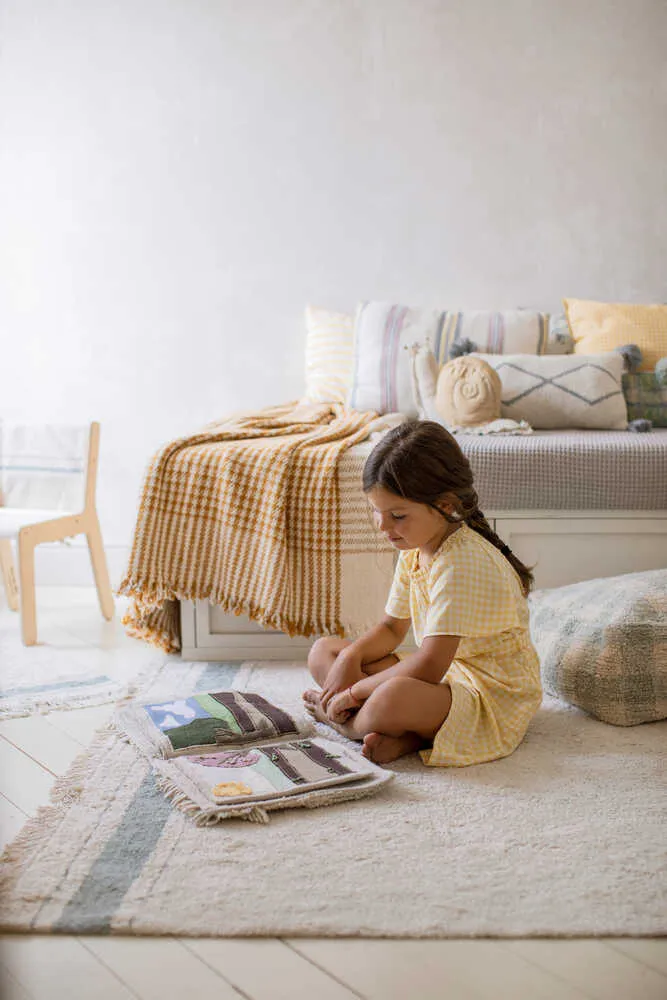 Gastro Washable Rug - Vintage Blue