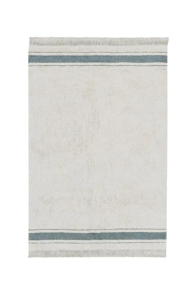 Gastro Washable Rug - Vintage Blue