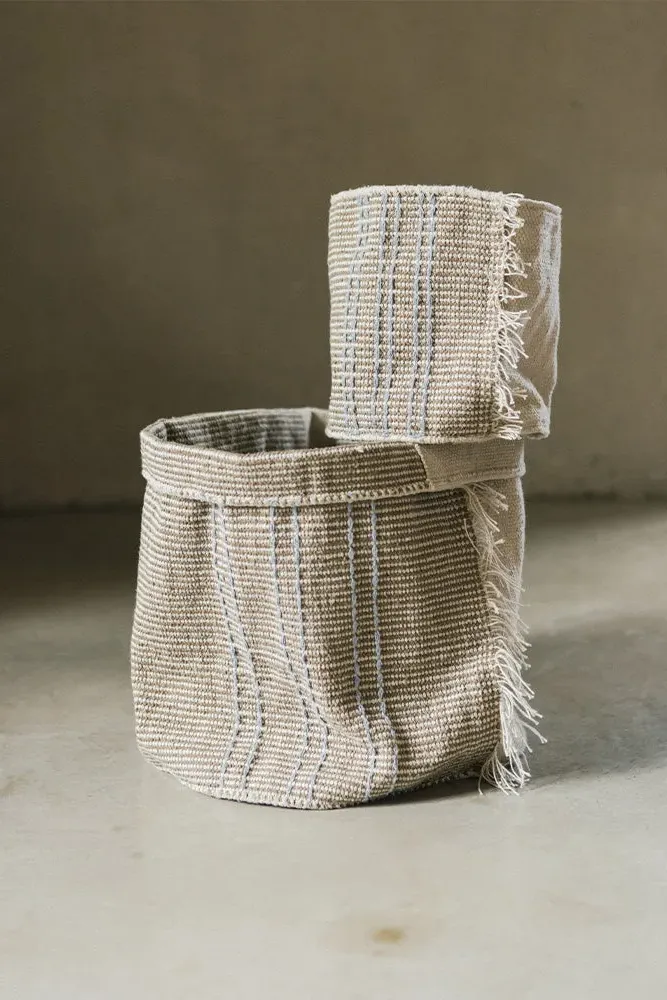 Handloom Basket Jacaranda - Natural