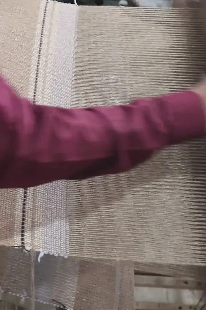 Handloom Casa Oaxaca Puff - Puebla