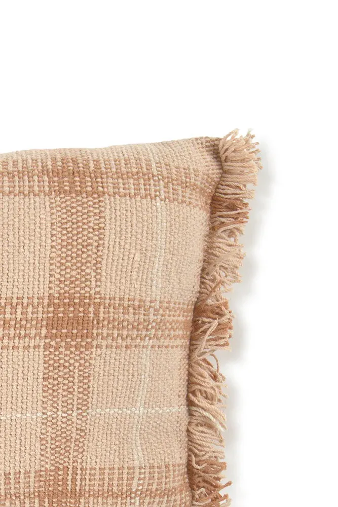 Handloom Cushion - Rose