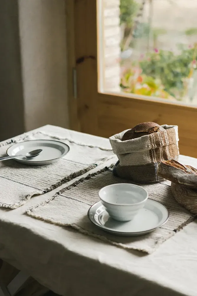Handloom Mini Basket Nopal 8" X 8" - Nopal