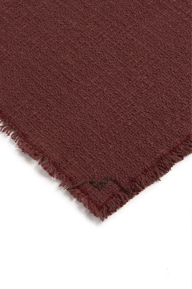 Handloom Placemats Set of 4 - Marsala, Cotton