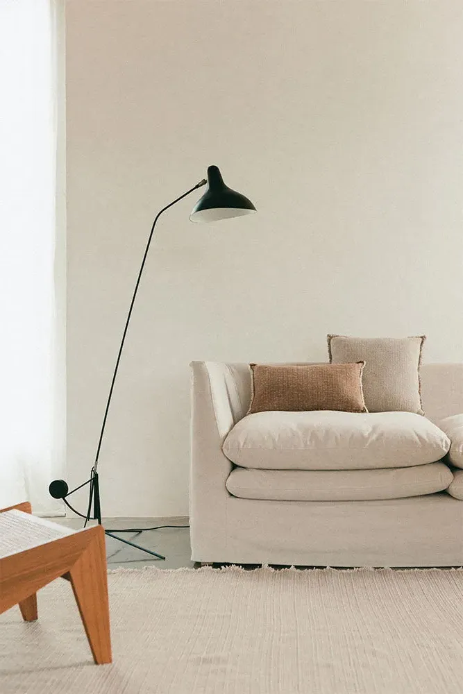 Handloom Rectangular Cushion - Ochre, Cotton