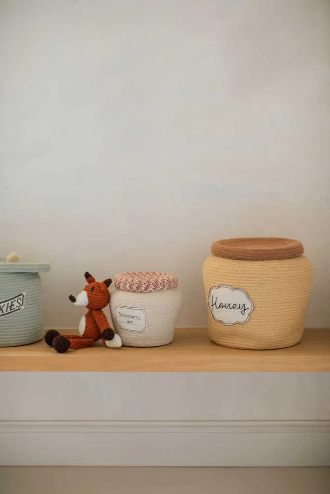 Jam Jar Storage Basket Ø 8" X 9"