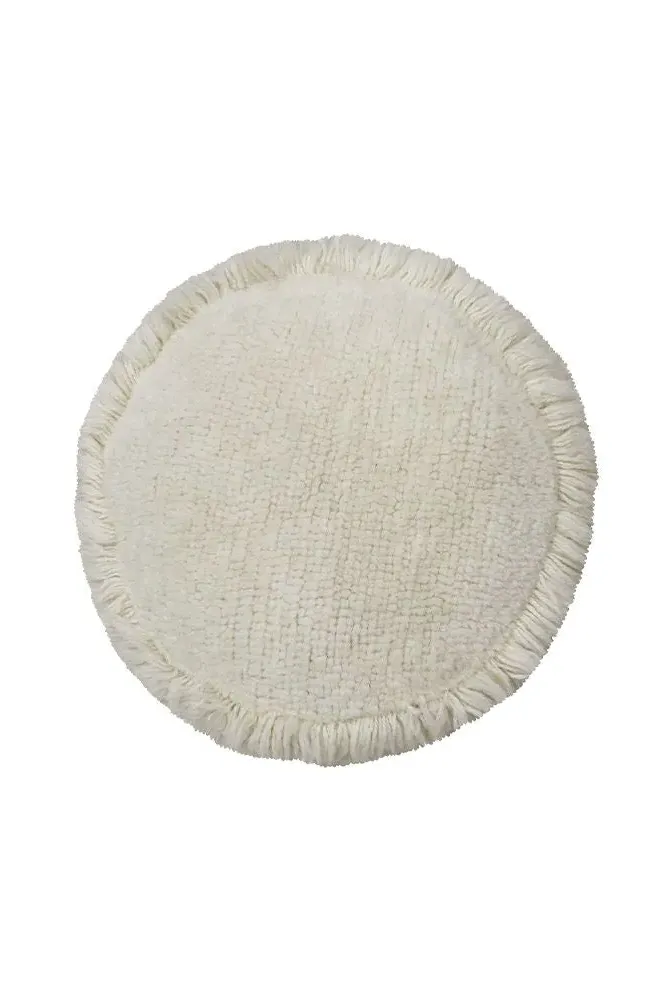 Jam Round Floor Cushion - Natural