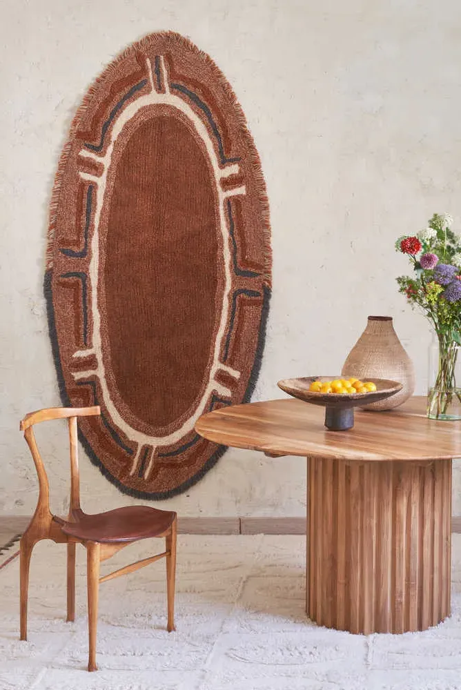 Karibu Oval Rug 3'7" x 6'6" - Wool