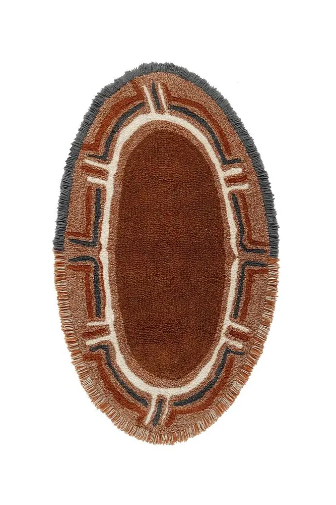 Karibu Oval Rug 3'7" x 6'6" - Wool image