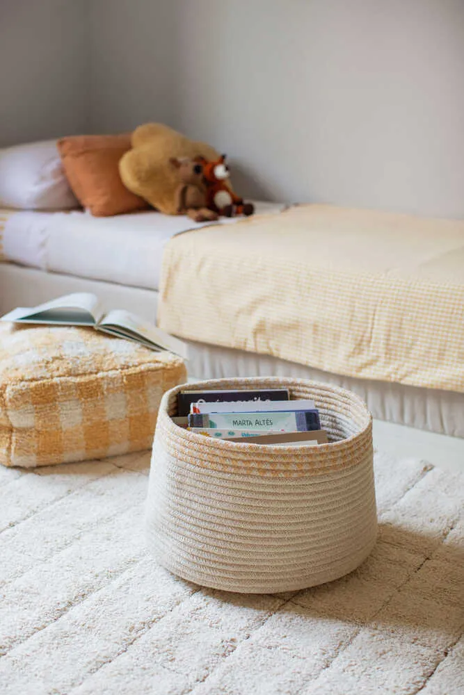 Kilo Round Storage Basket - Honey