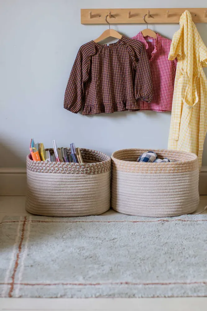 Kilo Round Storage Basket - Honey