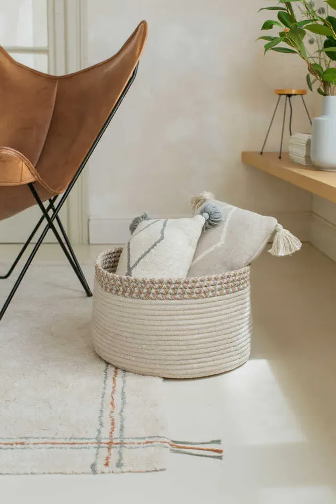 Kilo Round Storage Basket - Toffee
