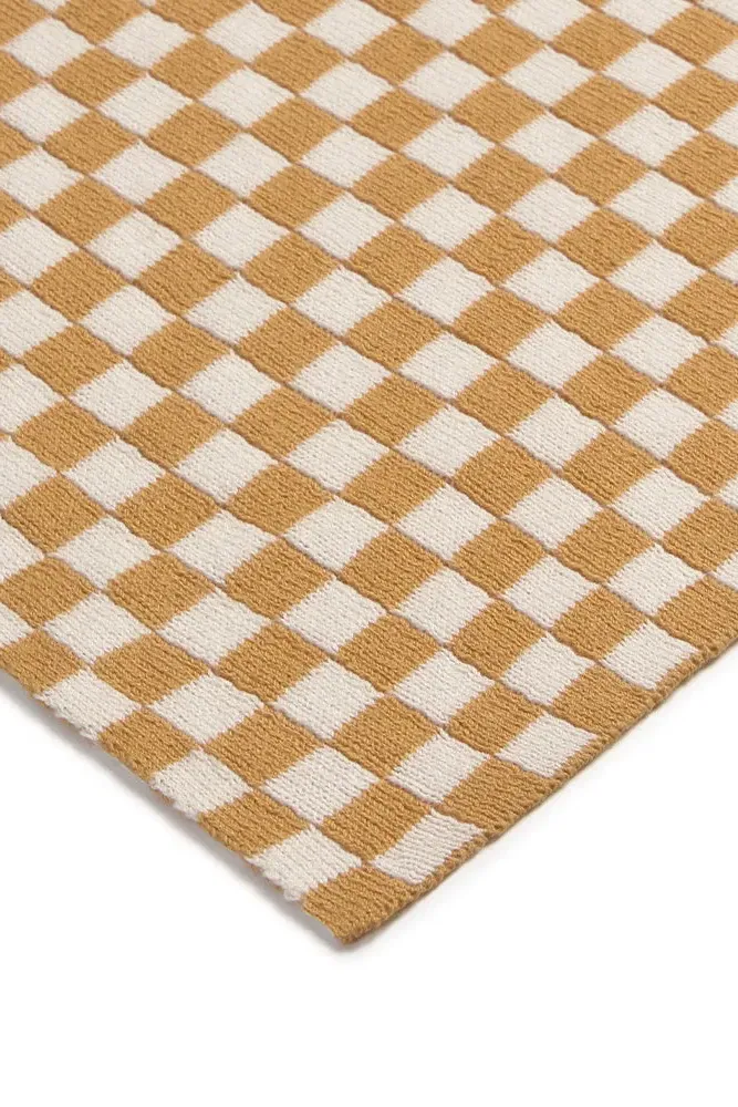 Knitted Blanket Tiles - Honey