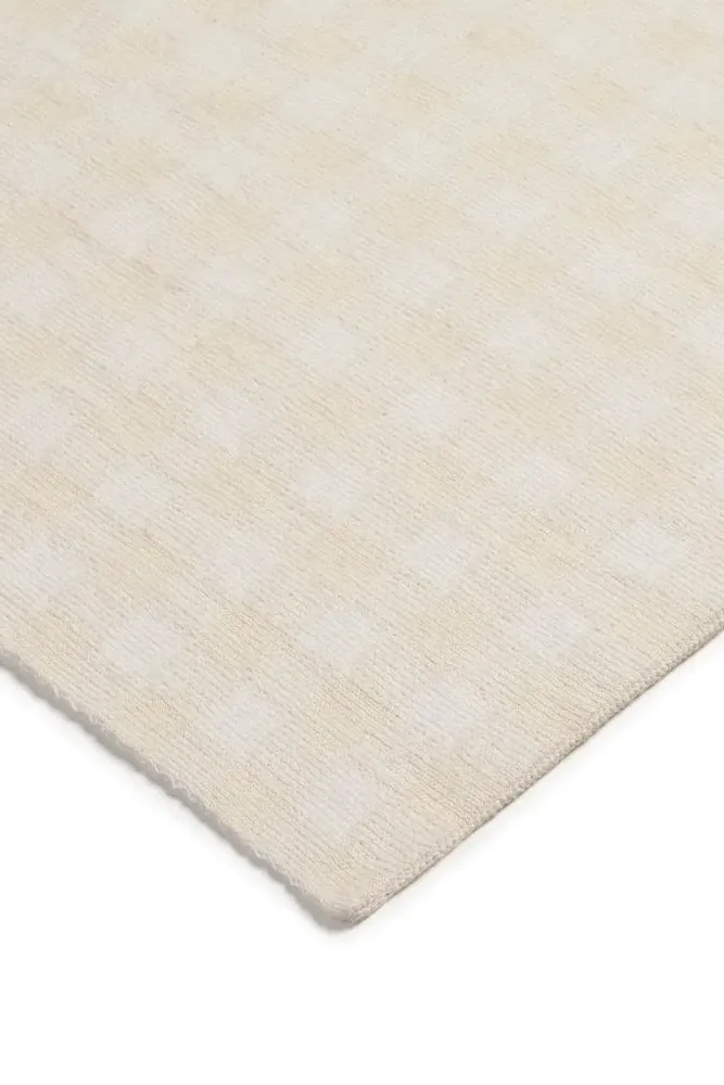 Knitted Blanket Vichy - Ivory