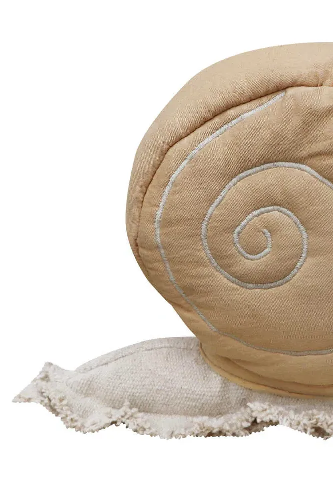 Lazy Snail Cushion 9" x 1'4"
