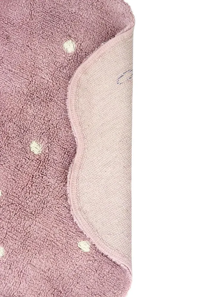 Little Biscuit Round Area Rug - Pink