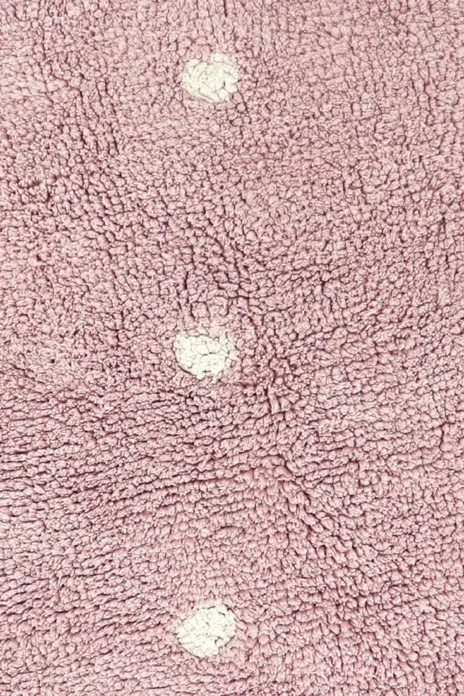 Little Biscuit Round Area Rug - Pink