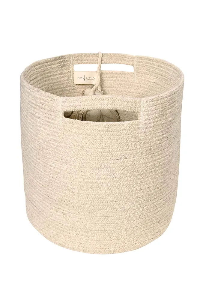 Lorena Canals Leaf Storage Basket - Natural