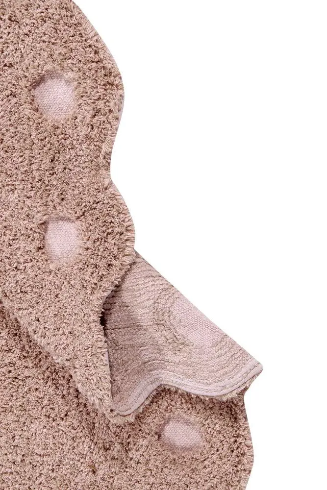 Lorena Canals Oval Washable Rug Pine Cone - Nude