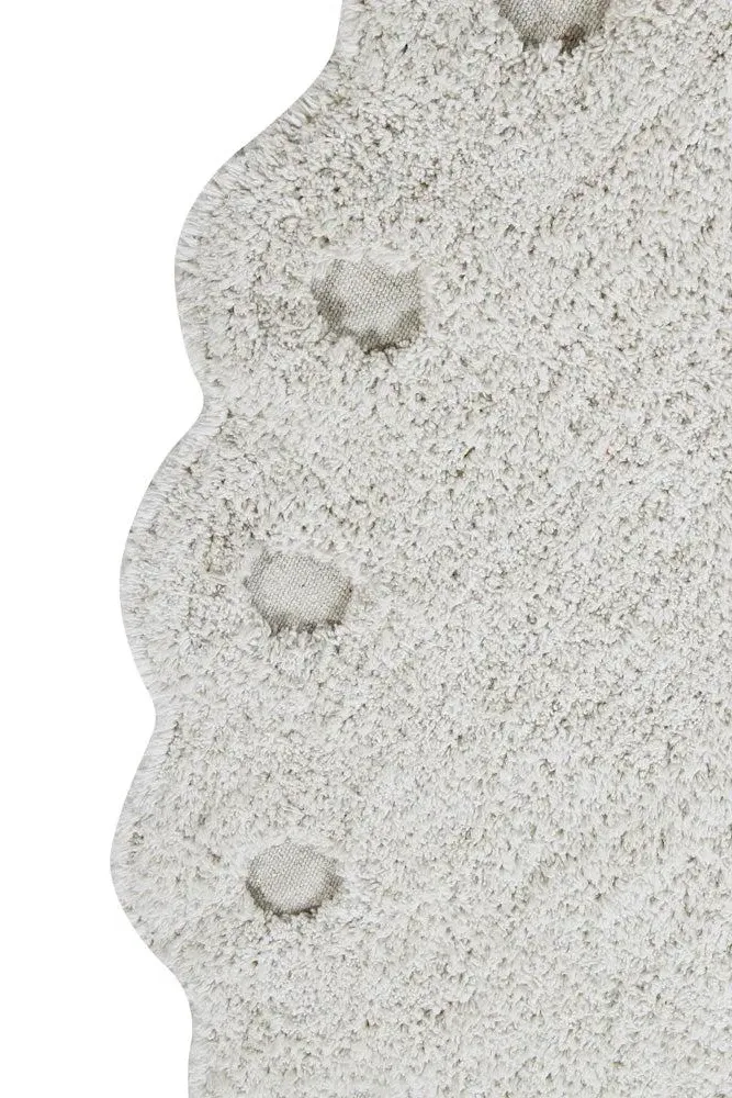 Lorena Canals Pine Cone Oval Washable Rug - Ivory