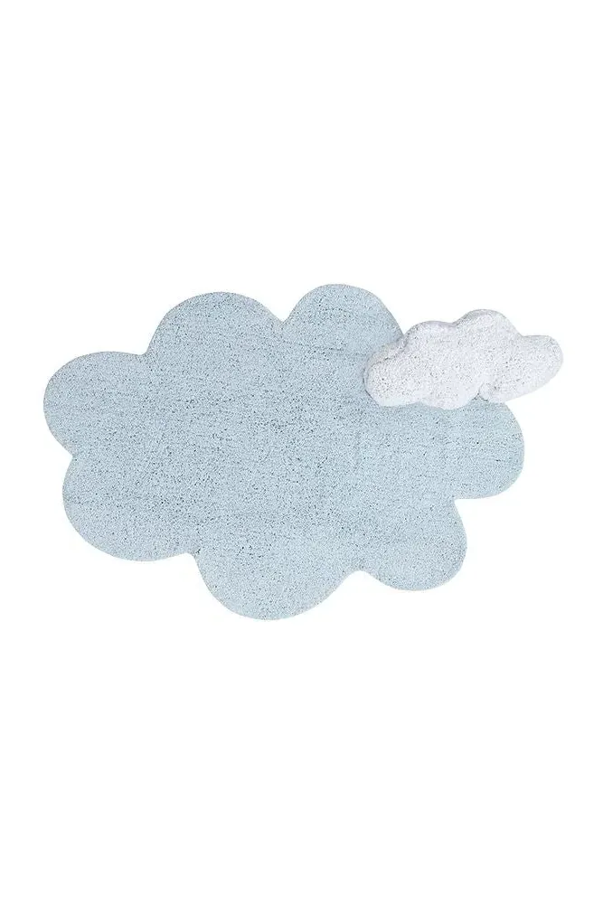 Lorena Canals Puffy Dream Cloud Rug - Blue, Cotton image