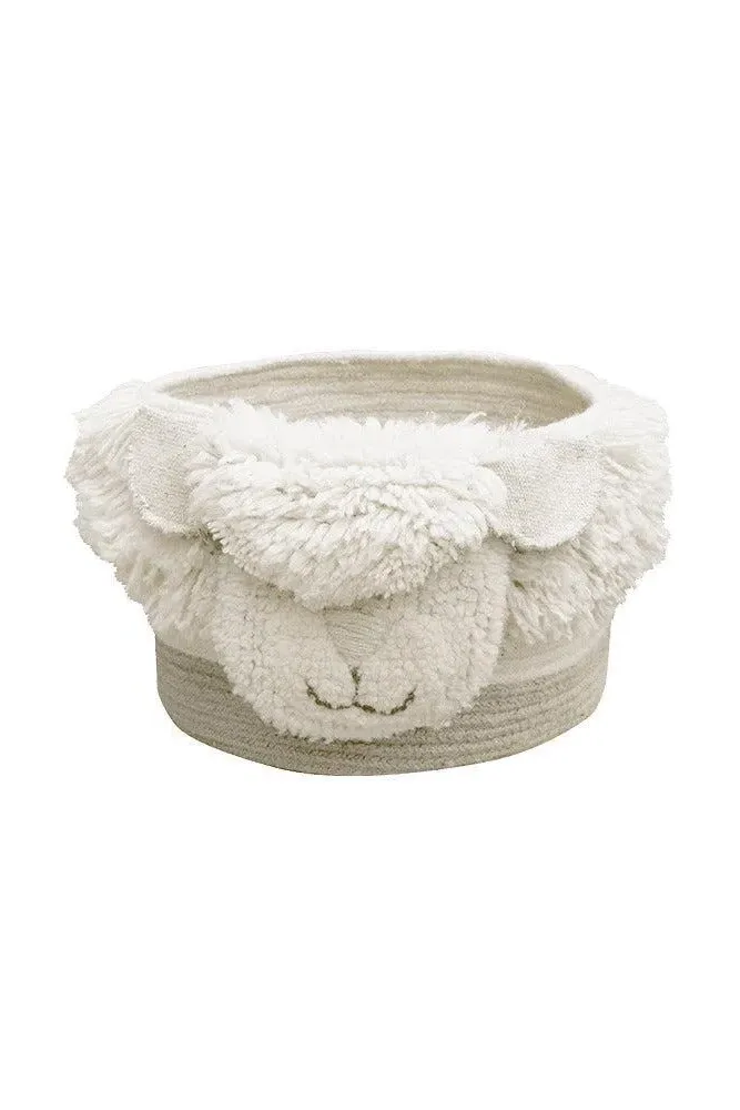 Lorena Canals Sheep Wool Basket - Pink image