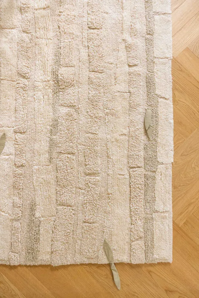 Lorena Canals Washable Area Rug Bamboo Forest - Natural