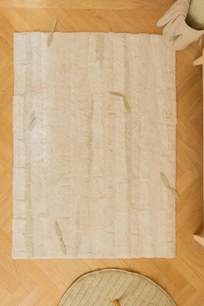 Lorena Canals Washable Area Rug Bamboo Forest - Natural