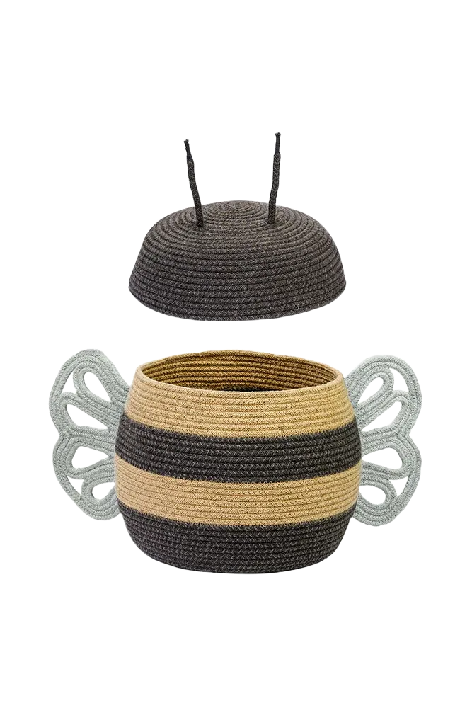 Mama Bee Storage Basket - Honey, Cotton