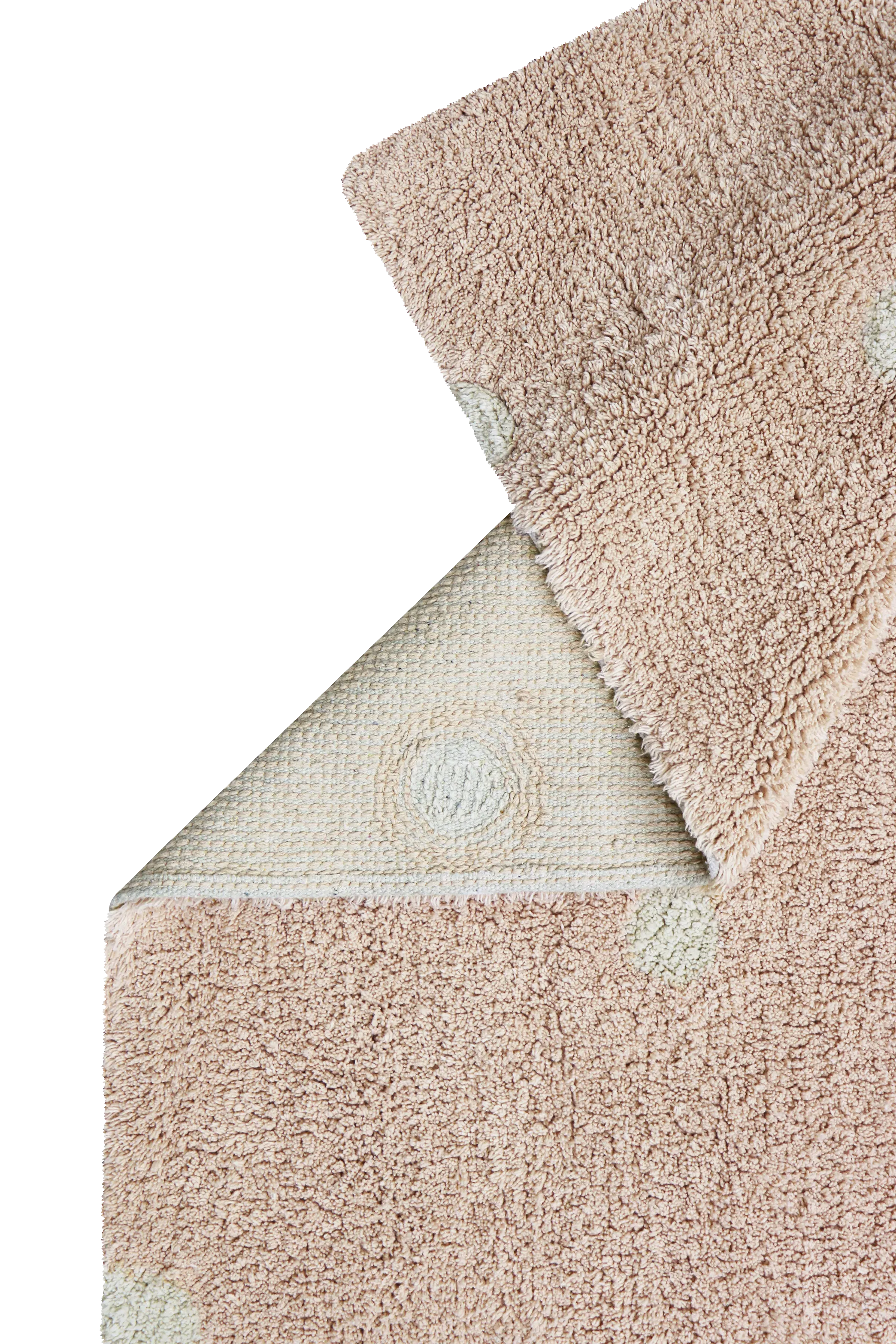 Mini Dot Washable Rug - Rose, Cotton