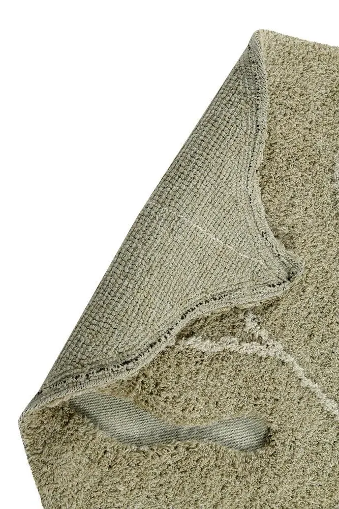 Mini Washable Monstera Rug 2'5" x 3'3" - Olive