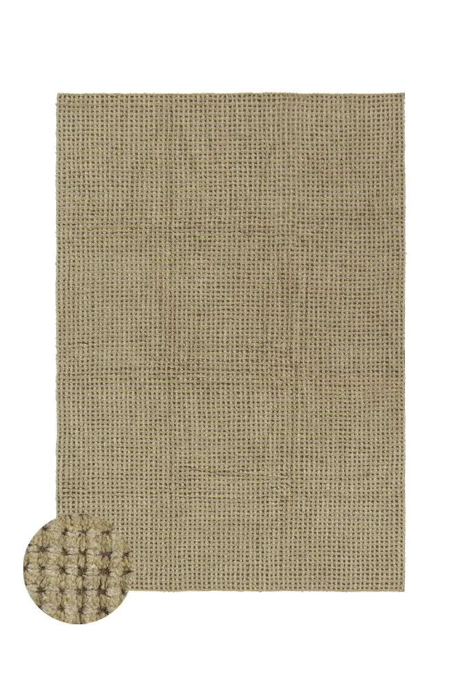 Mist Area Rug - Brown, Wool