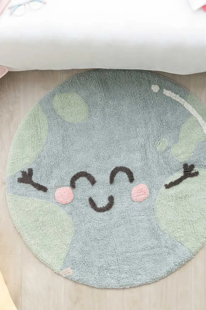 Mr Wonderful Big World Round Rug