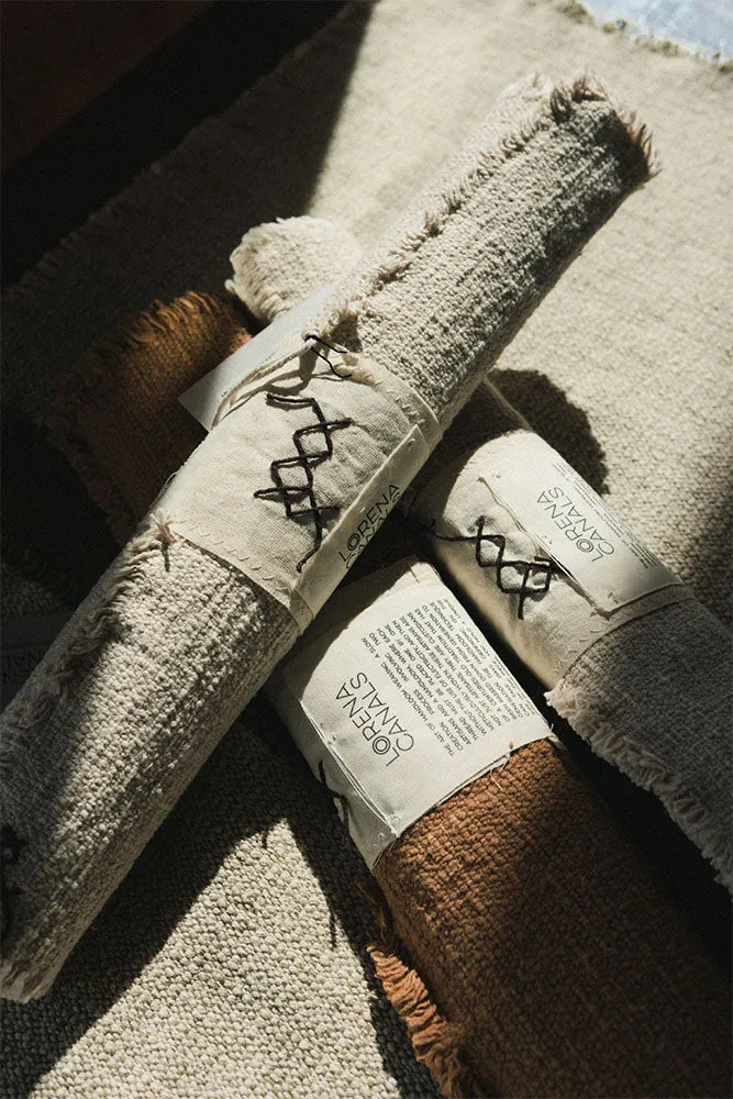 Natural Handloom Placemats Set of 4 - Natural, Cotton