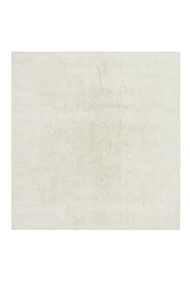 Natural Wool Area Rug - Natural