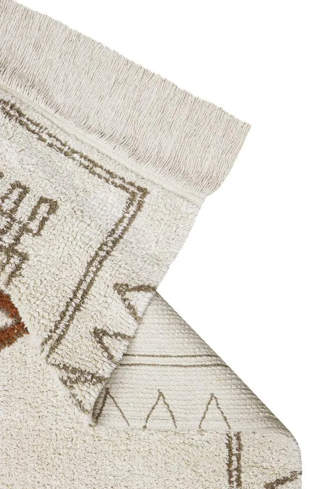 Nomad Kerman Washable Area Rug 4'7" x 6'7"