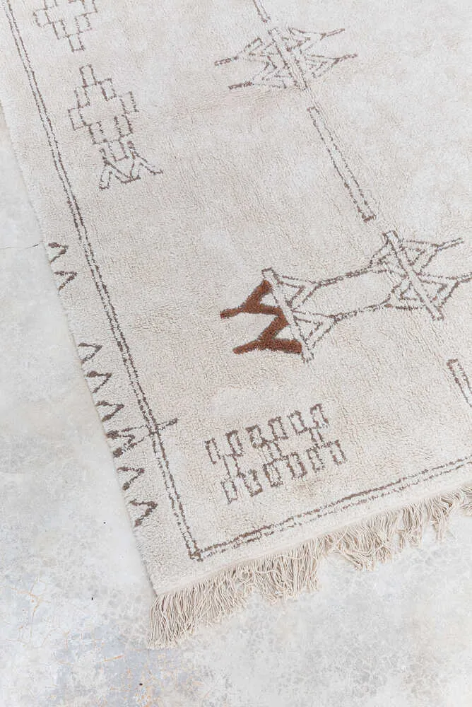 Nomad Kerman Washable Area Rug 5'7" x 8'