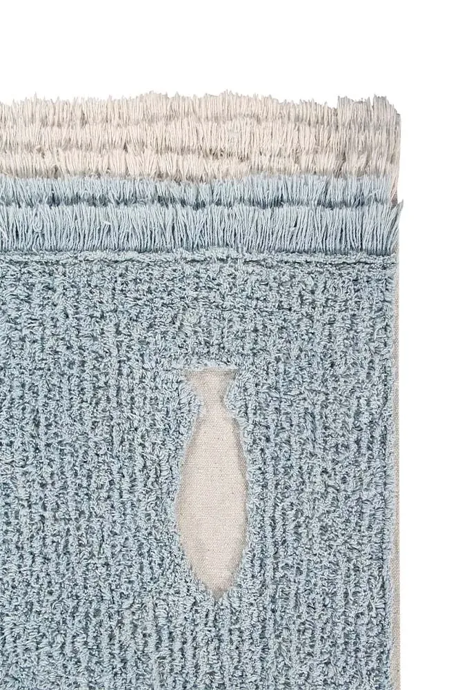 Ocean Shore Washable Area Rug 4' X 6' 3"