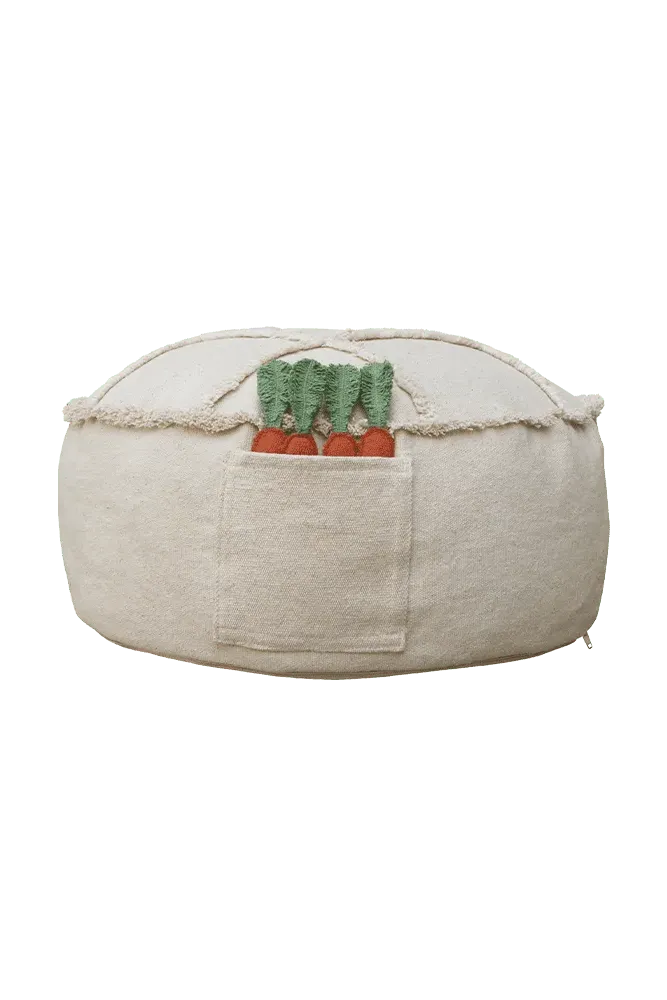 Oli & Carol Interactive Tic-Tac-Toe Round Pouf