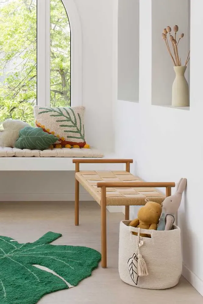 Palm Throw Pillow - Oeko-tex Certified