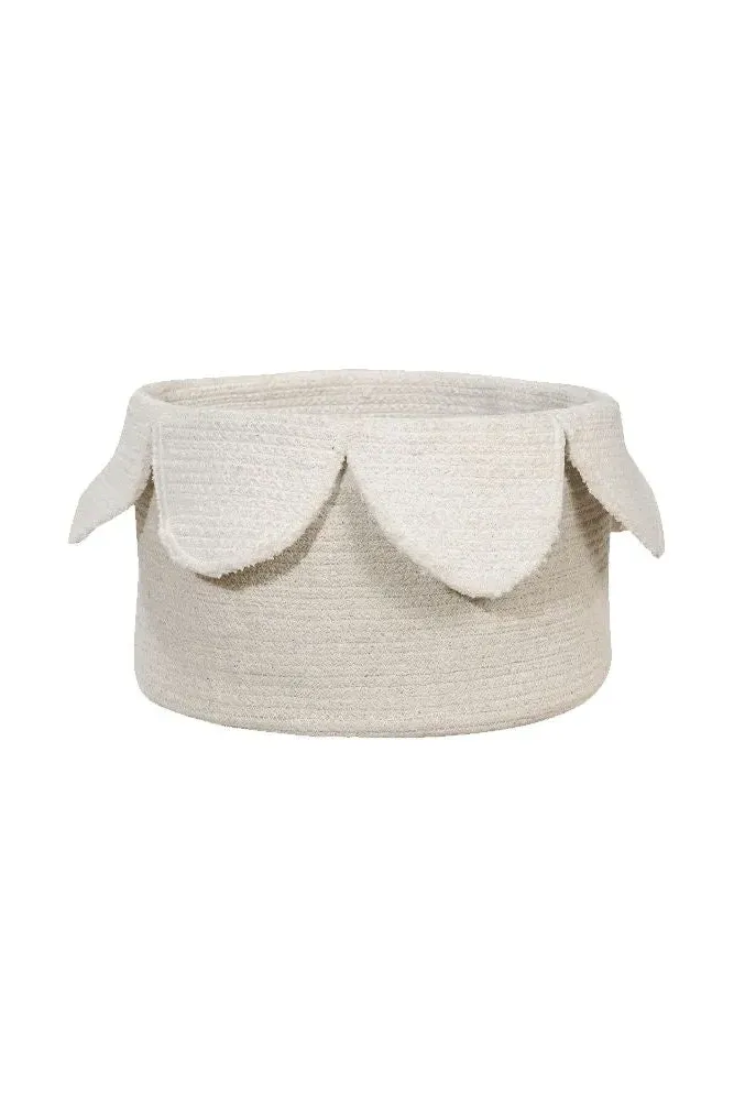 Petals Storage Basket - Ivory, Cotton image